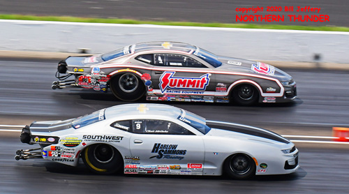 (near lane0 Chris McGaha vs (far lane) Jason Line